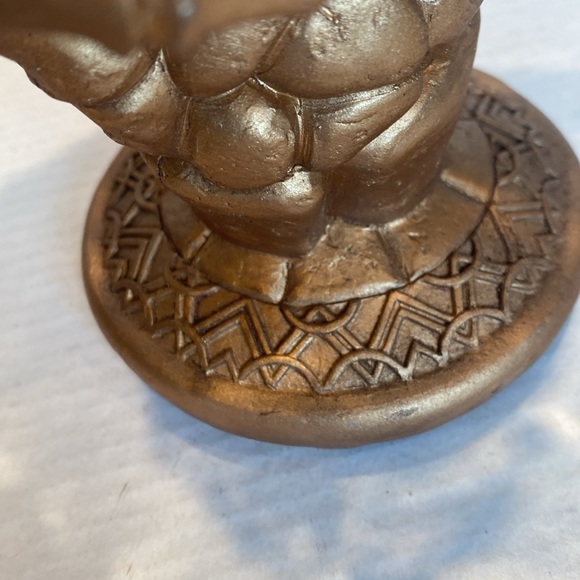 NWT & Vintage LED Lighted Glass Magic Ball in Gold Hand - Picture 11 of 11